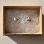 Three Pairs Of Sterling Silver Heart Earrings, thumbnail 5 of 9