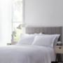 Matelasse Floral Trail Cotton Bedspread White And Grey, thumbnail 1 of 2