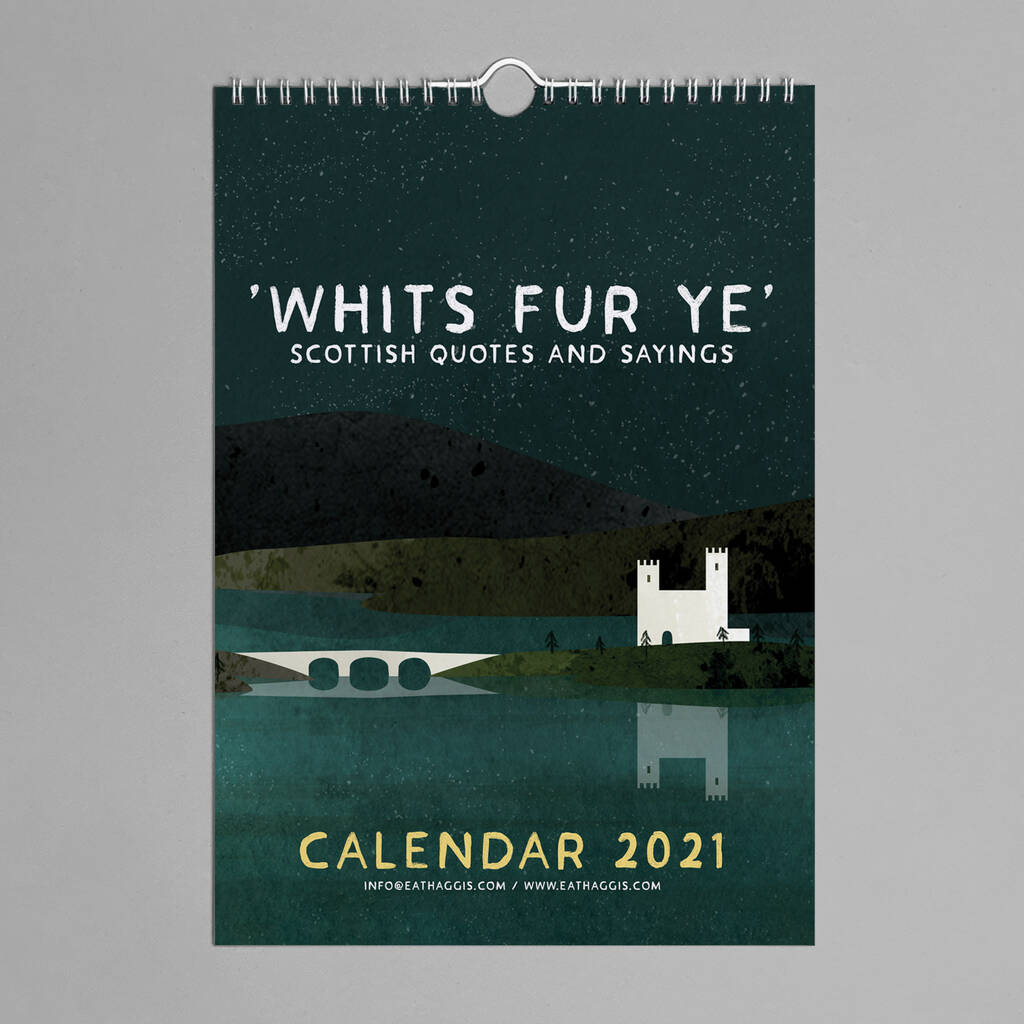 'Whits Fur Ye' 2021 12 Month Calendar, 1 of 6