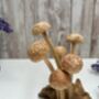 Assorted Wooden Mushroom Forest On Teak Root Wood, thumbnail 11 of 12