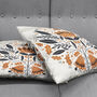 Winter Cushion Cover With Abstract Floral Themed, thumbnail 4 of 7