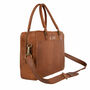 Personalised Leather Oxford Zip Up Satchel, thumbnail 6 of 12