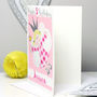 Personalised Fairy Girl Age Birthday Card, thumbnail 5 of 6