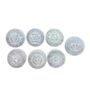 Chakra Gift Set Selenite Charging Plates, thumbnail 1 of 2