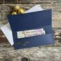 Christmas Foiled Money Wallet Personalised, thumbnail 4 of 7