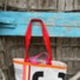 Gennaker Upcycled Sailcloth Two Handle Bag, thumbnail 4 of 6