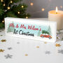 Personalised Driving Home For Christmas Wooden Mantel Decoration, thumbnail 1 of 5