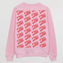 Have A Cherrific Day Women's Cherry Slogan Sweatshirt, thumbnail 3 of 4