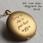 Gold Moon And Star Locket Necklace, thumbnail 5 of 9