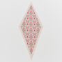 Penelope Pink Heart Triangle Scarf, thumbnail 1 of 7
