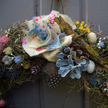 Spring Summer Wreath For Home Wall Door Decoration, 3 of 4