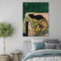 Cozy Black Cat Painting Art Print, thumbnail 3 of 4