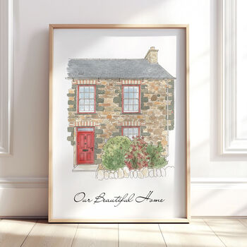 Personalised Home Portrait Wall Art, 5 of 11