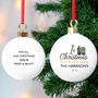 Personalised New Home Christmas Bauble, thumbnail 1 of 2