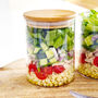 Glass Meal Prep Jar, thumbnail 3 of 9