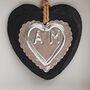 Personalised Silver Heart 25th Wedding Anniversary Gift, thumbnail 5 of 8