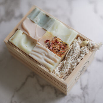 Handmade Botanical Soap Gift Set, 3 of 10