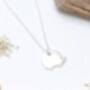 Sterling Silver Hedgehog Necklace, thumbnail 2 of 7