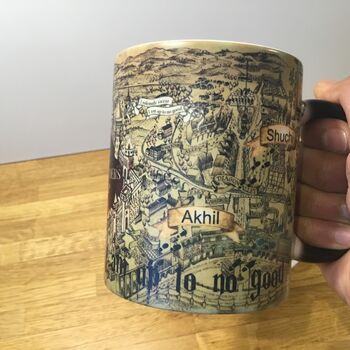 Personalized Harry Potter Marauders Map Magic Mug, 9 of 12