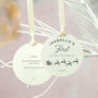 Personalised First Christmas Bauble, thumbnail 10 of 11
