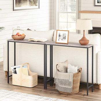 Slim Console Table For Hallway Compact Display Table, 5 of 12