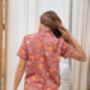 Red Short Satin Pyjama Set, thumbnail 3 of 6