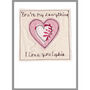 Personalised Heart Christmas Card For Her, Wife, Girlfriend, thumbnail 7 of 12