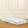 Tenby Stripe Padded Cotton Dog Bed, thumbnail 4 of 11