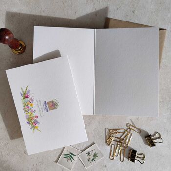 Spring Flowers Thank You Cards And Envelopes, 9 of 9