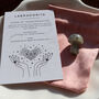 Labradorite Mushroom Crystal Gift With Pouch And Card, thumbnail 5 of 8