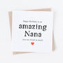 Birthday Card For An Amazing Grandma, Nana, Gran, Nan, thumbnail 2 of 4