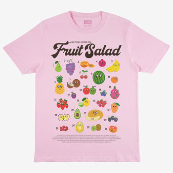 Fruit Salad Guide Women's Graphic T Shirt, 3 of 3