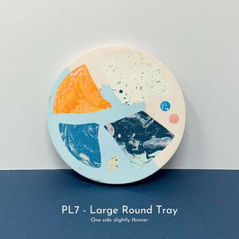 Round Tray Planet Landscape Large Coasters, 11 of 12