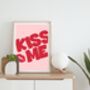 Kiss Me Print, thumbnail 3 of 5