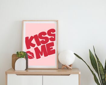 Kiss Me Print, 3 of 5