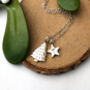 Sterling Silver Christmas Tree Necklace, thumbnail 11 of 12