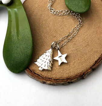Sterling Silver Christmas Tree Necklace, 11 of 12
