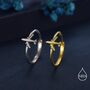 Sterling Silver Tiny Plane Ring, thumbnail 5 of 12