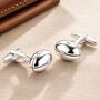 Personalised Rugby Ball Cufflinks, thumbnail 1 of 7