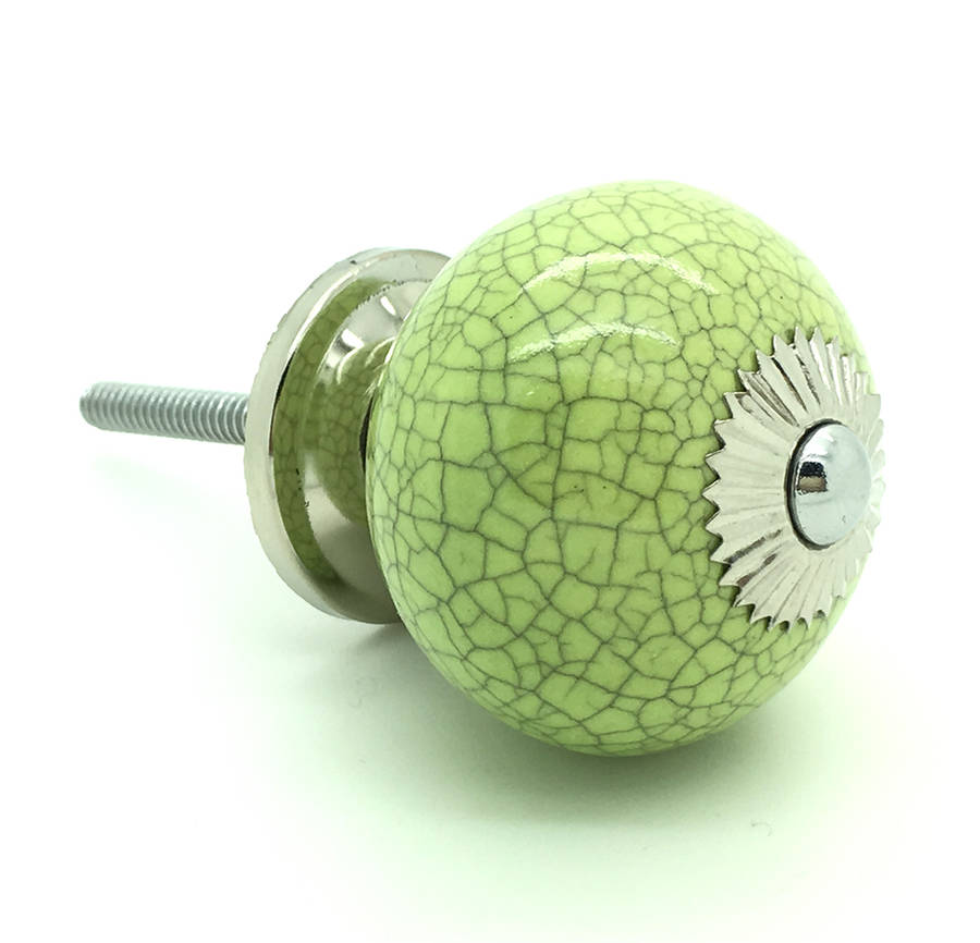 light green ceramic door knobs cupboard drawer handles by g decor