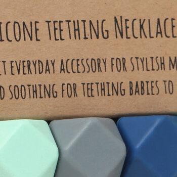 Lara And Ollie Silicone Teething Necklace, 5 of 6