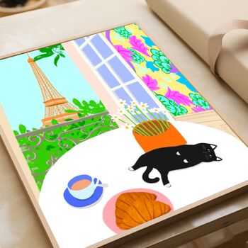 Eiffel Tower Print, 4 of 5