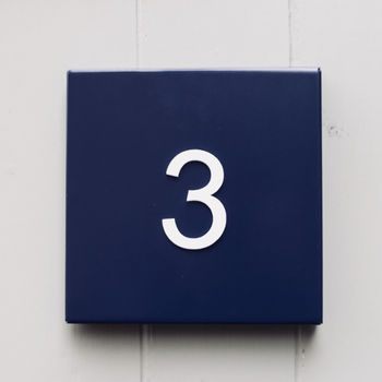 Steel House Number Plate, 3 of 12