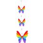 Rainbow Butterfly Sun Catcher, thumbnail 1 of 2