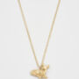 Resting Fawn Gold Chain Necklace, thumbnail 4 of 8