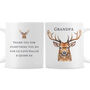 Personalised Watercolour Stag Mug – Christmas Gift, thumbnail 5 of 5