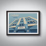 Fabric Nightclub London Travel Poster Art Print, thumbnail 1 of 6