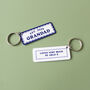 The Year You Became My Grandad Personalised Keyring, thumbnail 2 of 6