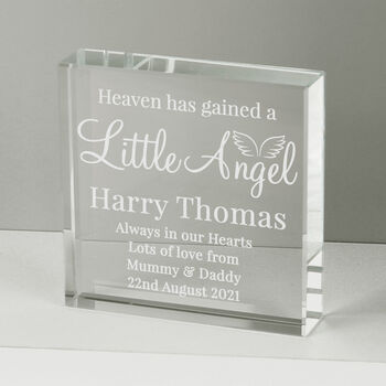 Little Angel Baby Loss Crystal Token, 3 of 4