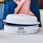 Personalised Enamel Roasting Dish With Lid, thumbnail 1 of 5